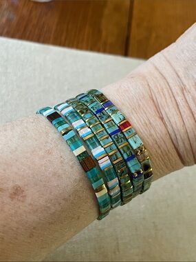 Miyuki Tila Japanese Galss Bead Bracelets
